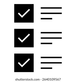 Survey icon vector. Feedback illustration sign. Including question symbol. Survey web icon. satisfaction symbol for web and mobile app.