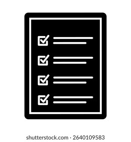 Survey icon vector. Feedback illustration sign. Including question symbol. Survey web icon. satisfaction symbol for web and mobile app.