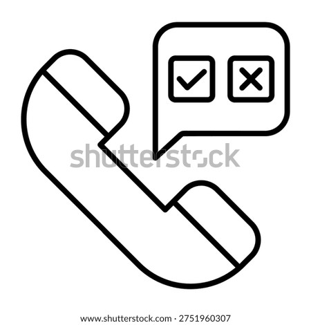 Survey icon vector. Poll Illustration sign. Questionnaire symbol. Feedback logo. 