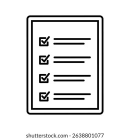 Survey icon vector set. Feedback illustration sign collection. Including question symbol. Survey web icons. satisfaction symbols for web and mobile app.