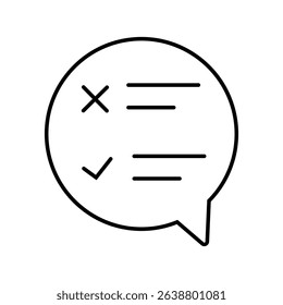 Survey icon vector set. Feedback illustration sign collection. Including question symbol. Survey web icons. satisfaction symbols for web and mobile app.