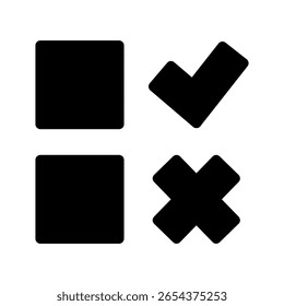 Vektorsymbol-Designgrafik für Umfragen