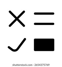 Survey Icon Vector Symbol Design Illustration