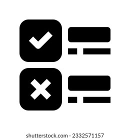 survey icon for your website, mobile, presentation, and logo design.