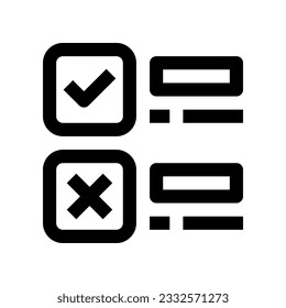 Umfragesymbol für Ihre Website, Ihr Mobilgerät, Ihre Präsentation und Ihr Logo-Design.