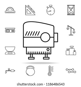 survey instrument icon. Measuring Instruments icons universal set for web and mobile