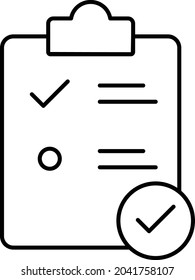 Survey Isolated Vector icon which can easily modify or edit

