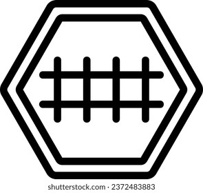 survey line icon illustration vector