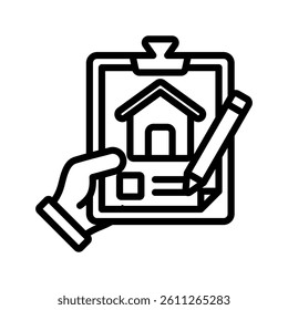 Survey Line Vector Illustration On White Background.