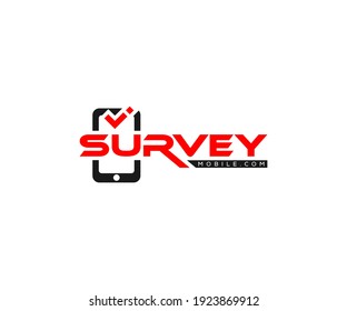 Survey Logo design, Mobile Logo