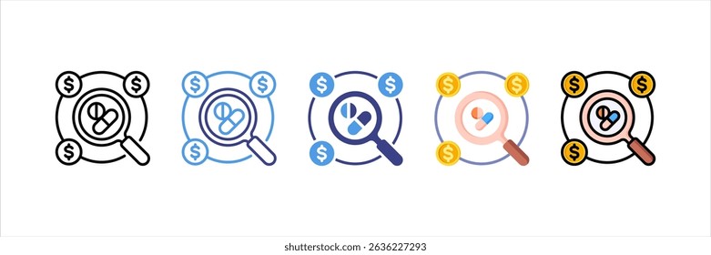 Survey Multi Style Icon Set