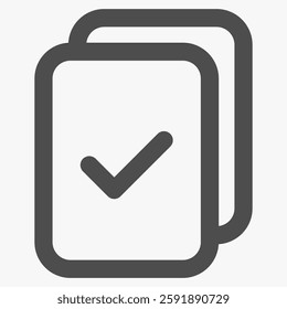 survey, simple customer service icon