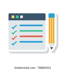  survey sticker icon