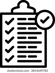 Survey Vector Design Icon Style