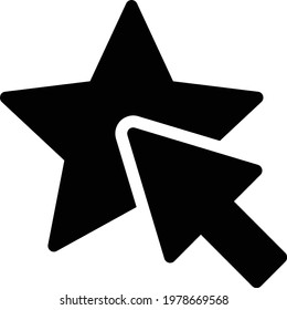 survey vector glyph flat icon