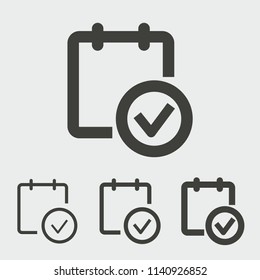 Survey vector icon. Black illustration isolated for graphic and web design.