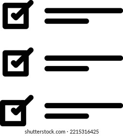 ilustración del vector de la encuesta sobre un fondo transparente. Símbolos de calidad superior. Iconos vectoriales de línea delgada para el diseño de conceptos y gráficos. 
