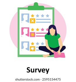 Survey Vector Illustration Which can easily modify or edit

Survey Vector Illustration Which can easily modify or edit

