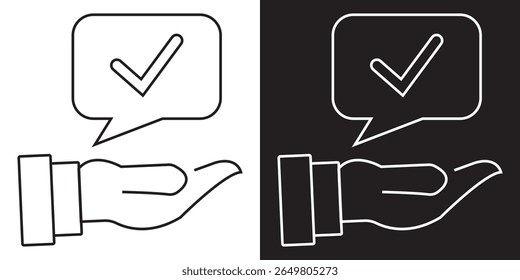 Survey Web-Symbol. Sammlung von Feedback Icons, Vektorgrafik. EPS 10 AI
