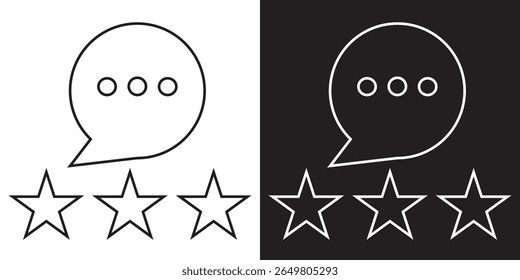 Survey Web-Symbol. Sammlung von Feedback Icons, Vektorgrafik. EPS 10 AI
