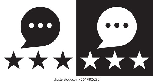 Icono de Web de Encuesta. Colección de los iconos del Comentarios, Ilustración vectorial. EPS 10 AI
