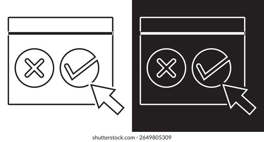 Survey Web Icon. Collection of feedback Icons, vector illustration. EPS 10 AI
