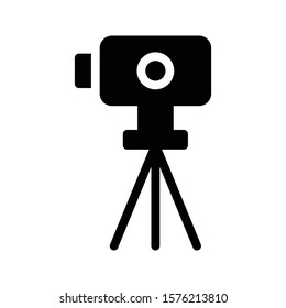 surveyor vector glyph flat icon 