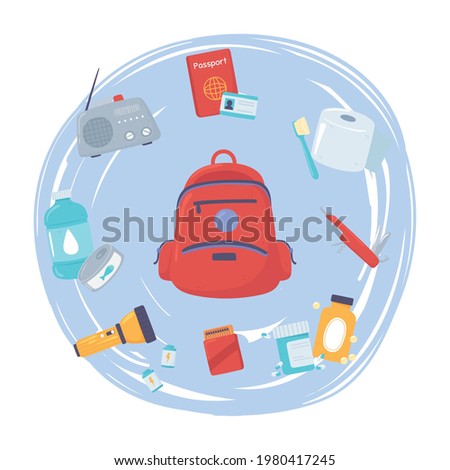 survival emergency kit equipment set