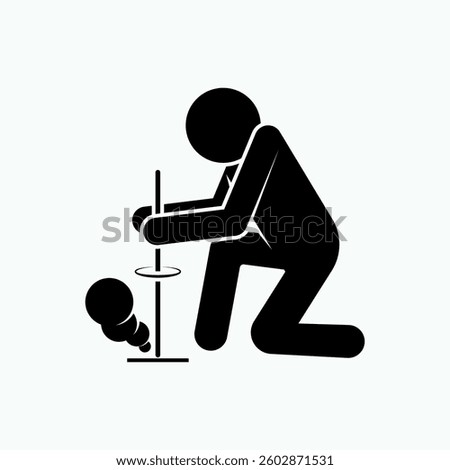 Survival Icon. Create a Fire. The state or fact of continuing to live or exist, typically in spite of an accident, ordeal, or difficult circumstances.