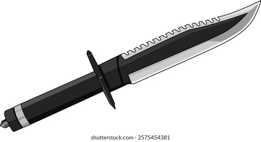 Survival Knife Vector art design