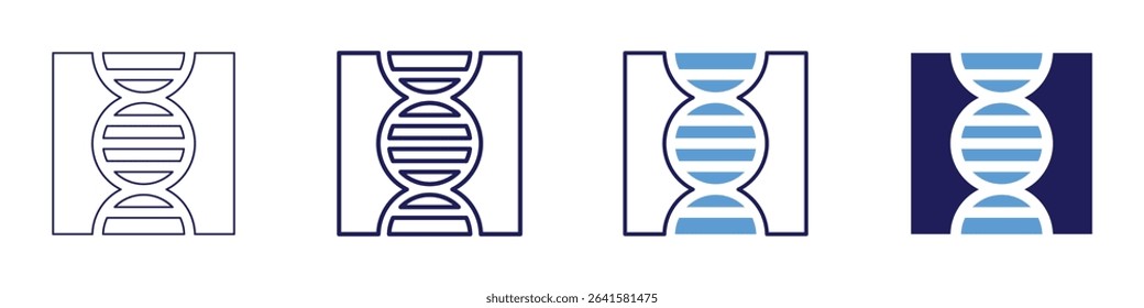 Survival mechanism icon in 4 different styles. Thin Line, Line, Bold Line, Duotone. Duotone style. Editable stroke.