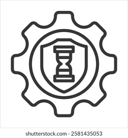 Survival Skill Icon Vector Illustration Outline