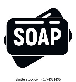 Survival soap icon. Simple illustration of survival soap vector icon for web design isolated on white background