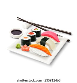 2,892 Sushi icon 3d Images, Stock Photos & Vectors | Shutterstock
