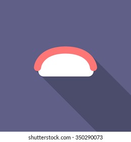 sushi (asian food) icon. vector illustration