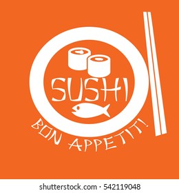 Sushi banner.