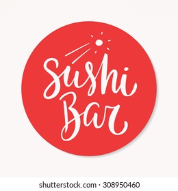 Sushi bar.