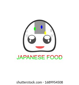 Sushi bar food logo. Japanese vector sushi bar restaurant roll icon. Asian delivery food. Sushi restaurant poster of Japanese food.