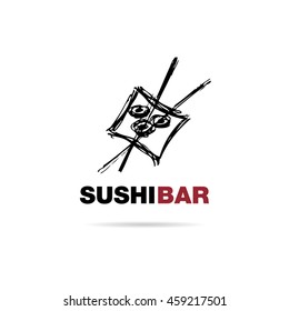 Sushi bar logo