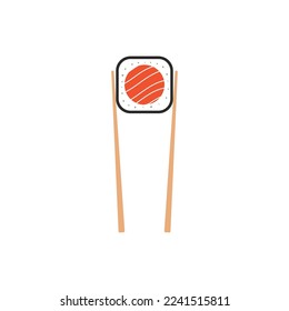 Sushi bar logo. Sushi vector logo icon, or Japanese specialties.
