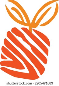 Sushi-Bar mit Lachs-Logo