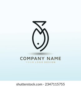 SUSHI brand vector logo design