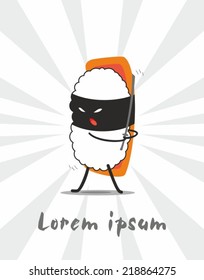 Sushi characters