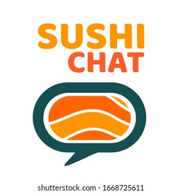 en forma de columna de chat que contiene un filete de salmón. el objeto de la imagen está aislado en un fondo blanco. bueno para íconos para el negocio de los alimentos