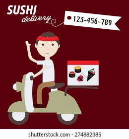 Sushi delivery 