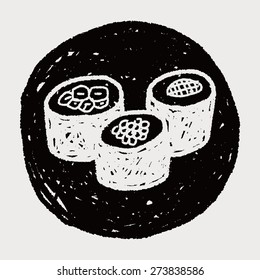 sushi doodle