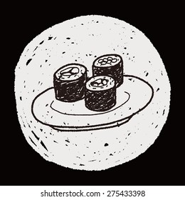 sushi doodle