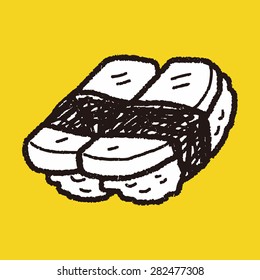 sushi doodle