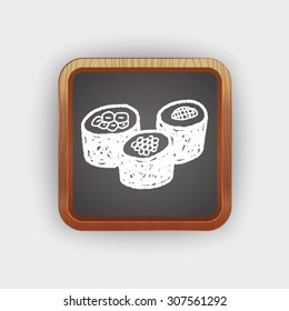 sushi doodle