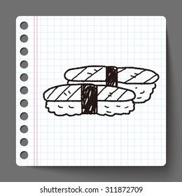sushi doodle